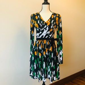 Anthropologie Mini Long Sleeve Jersey Dress